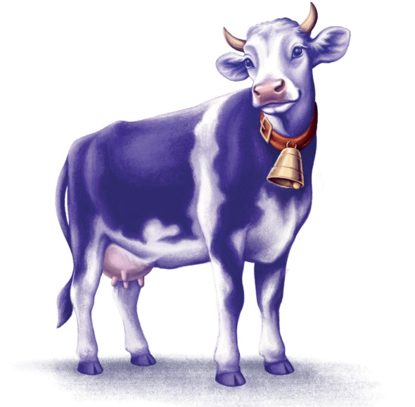 milka cow